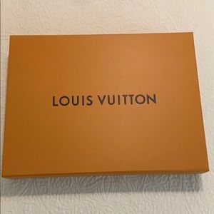 Louis Vuitton- box and shopping bags